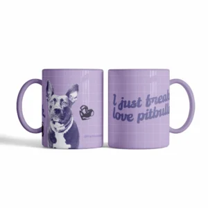 Cup-I just freak love pitbull