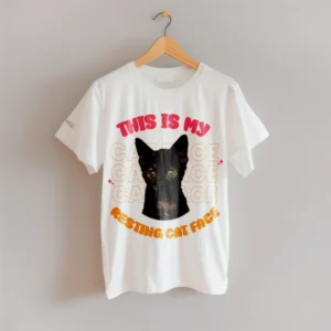 T-Shirt-this is my resting cat face