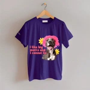 T-shirt-I like big mutts and i cannot lie